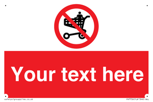 Custom prohibition no standing in trolley